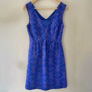 Maeve {Anthropologie} Jacquard Patterned Sleeveless Dress - 0
